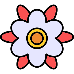 Strawberry blossoms icon