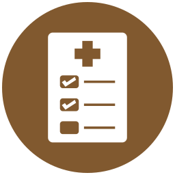 Medical prescription icon