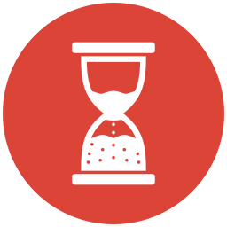 Sand clock icon