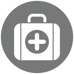 First aid kit icon