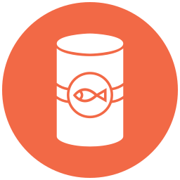 Canned food icon