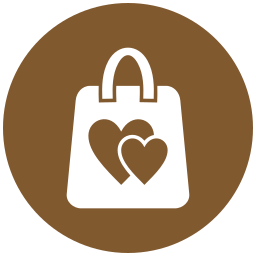 Shopping bag icon