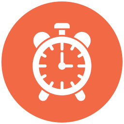 Alarm clock icon