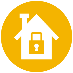 House lock icon