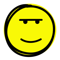 Smiling face icon