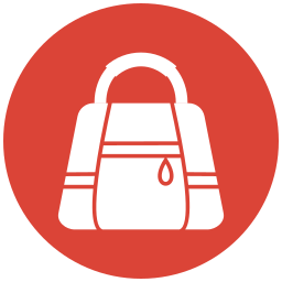 Hand bag icon