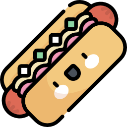 hot dog ikona