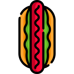 hotdog icoon