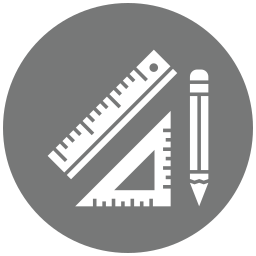 Drawing set icon