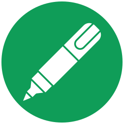 penna per correggere icona