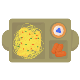 Food tray icon