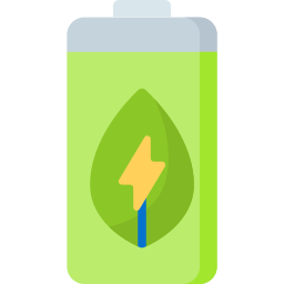 Eco battery icon