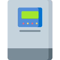 Solar inverter icon