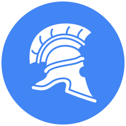 Roman helmet icon