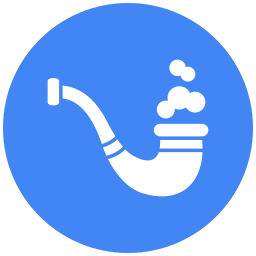 Smoking pipe icon