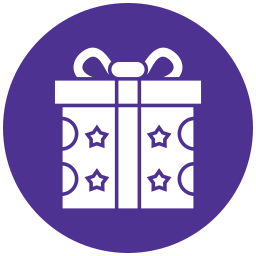 Gift box icon