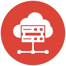 Cloud server icon