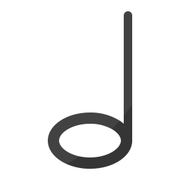 Half note icon