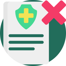 의료 보험 없음 icon