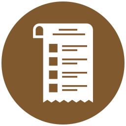 Shopping list icon