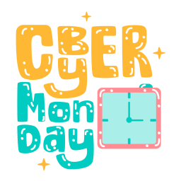 cyber monday sticker