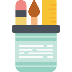 Pencil case icon