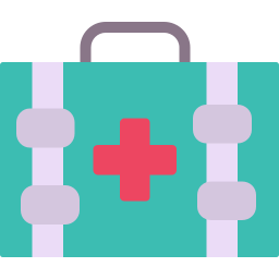 First aid kit icon