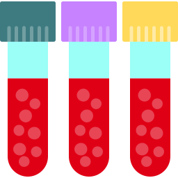 bloed test icoon