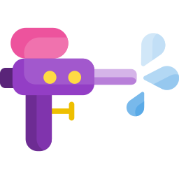 pistola de agua icono