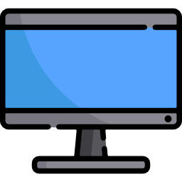 pantalla lcd icono