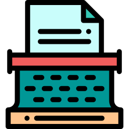 Typewriter icon