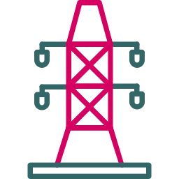 elektrischer turm icon