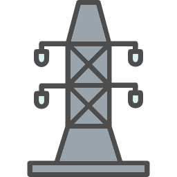 torre elettrica icona
