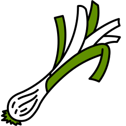 zielona cebula ikona