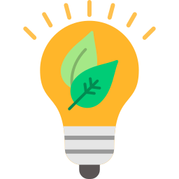 Green innovation icon