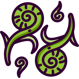 Fiddlehead fern icon