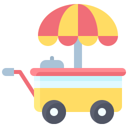 carro de comida icono