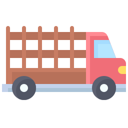 Pick up truck icon