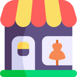 Clothes shop icon