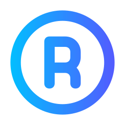 Registered icon