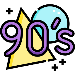 años 90 icono