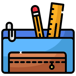 Pencil case icon