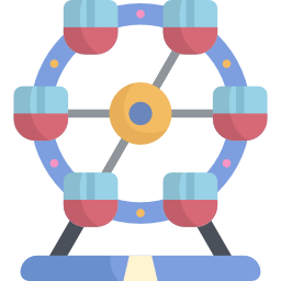 Ferris wheel icon