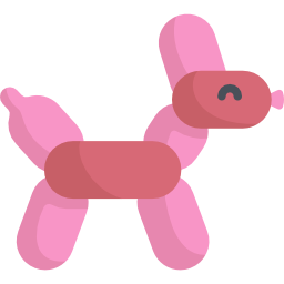 Balloon dog icon