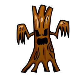 Tree man icon