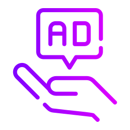 Advertising icon