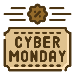 cyber monday Icône