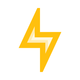 Lightning bolt  icon