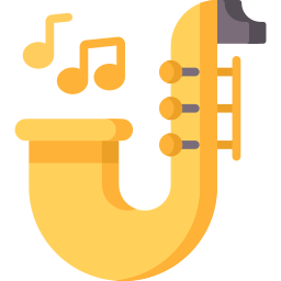 saxofón icono