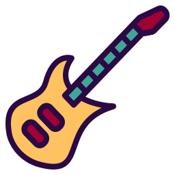 guitarra icono